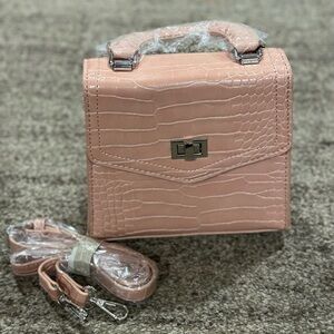 NWT Hello 3AM Pink Glossy Purse